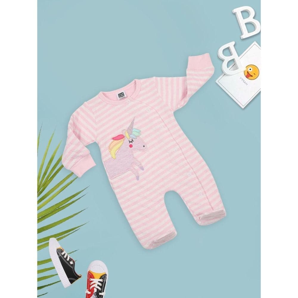 Mee Mee Printed Cotton Romper for Girls